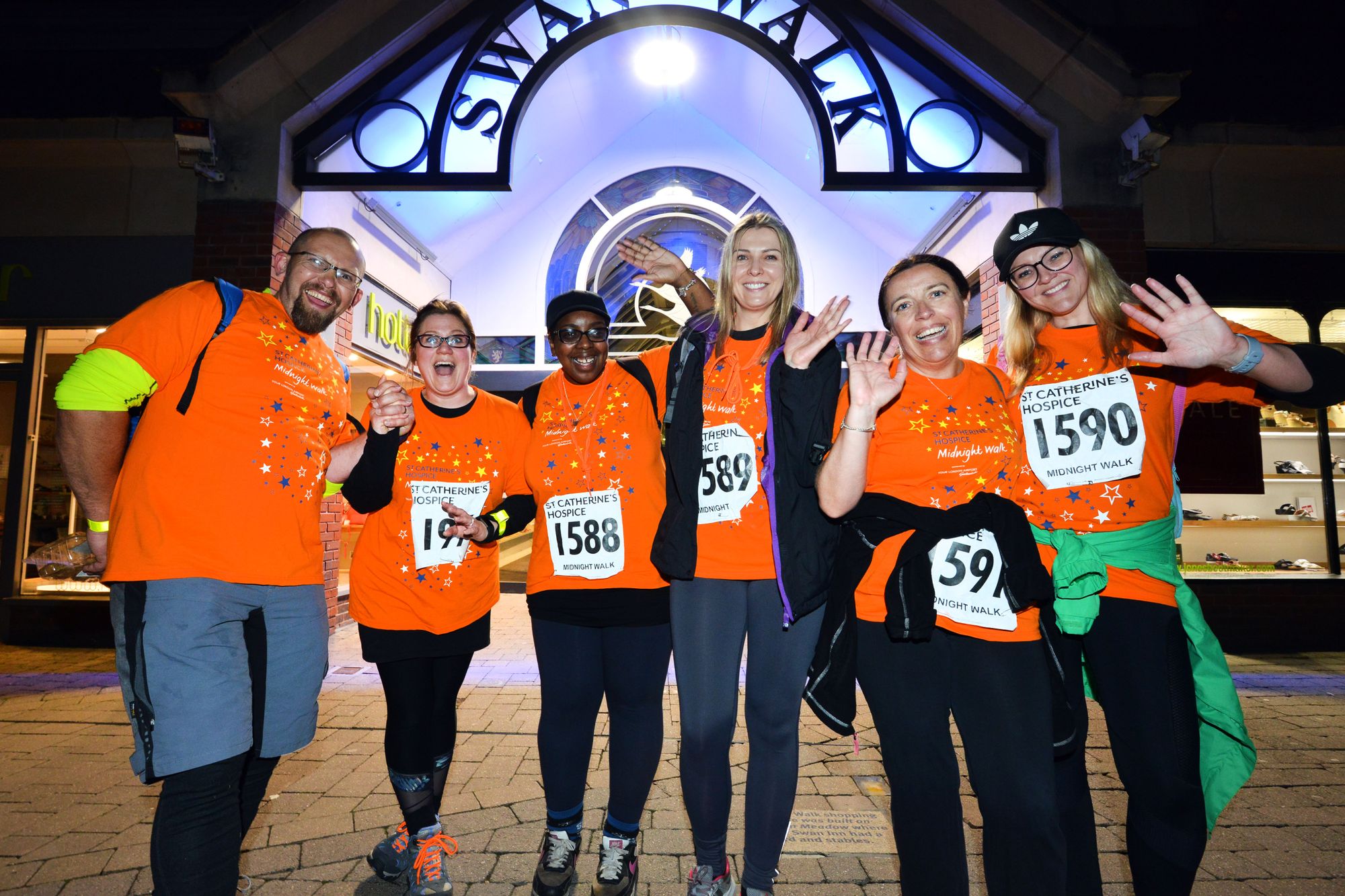 St Catherine's Hospice Midnight Walkers to observe social distancing