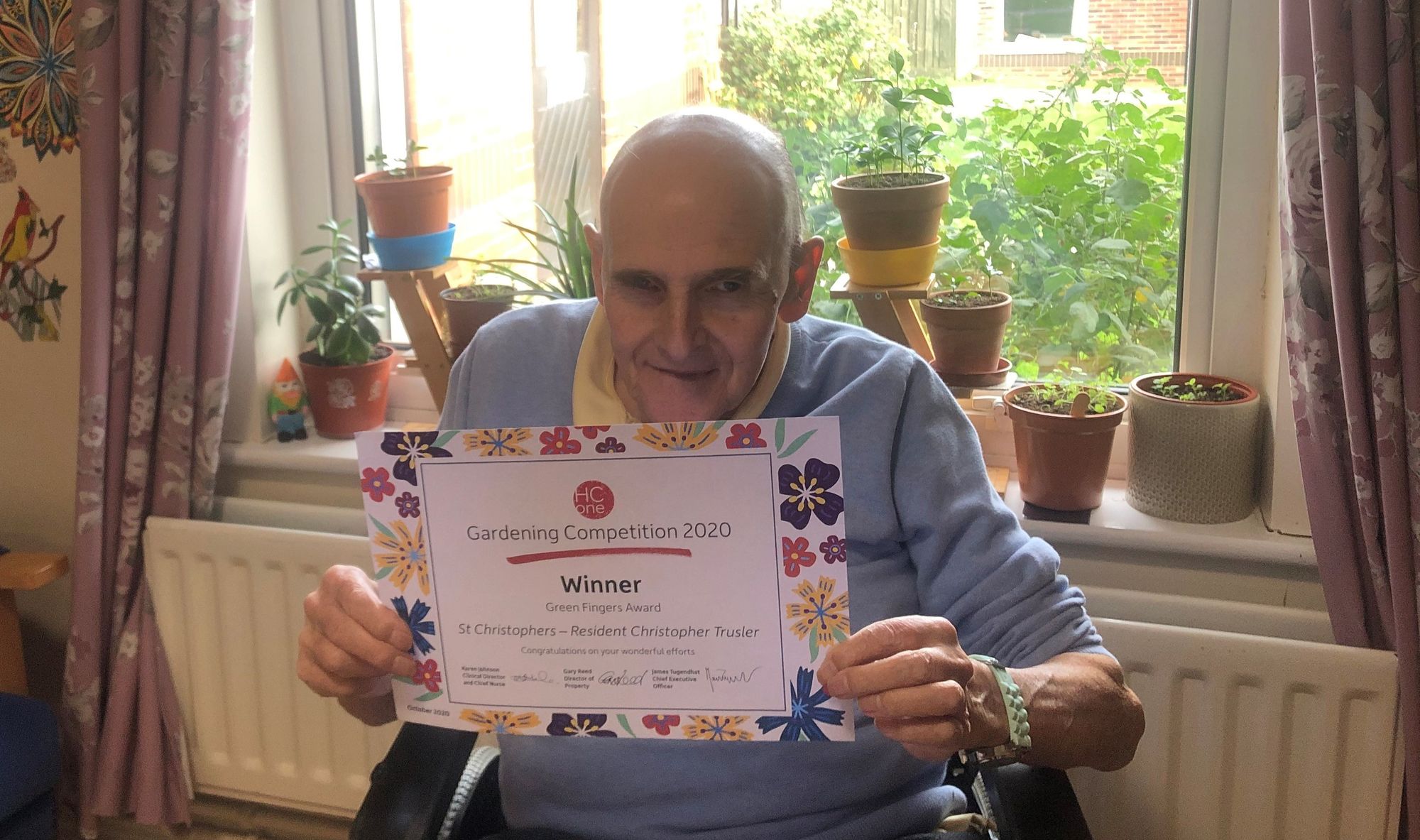 Blooming success for Hatfield care home in HC-One gardening competition
