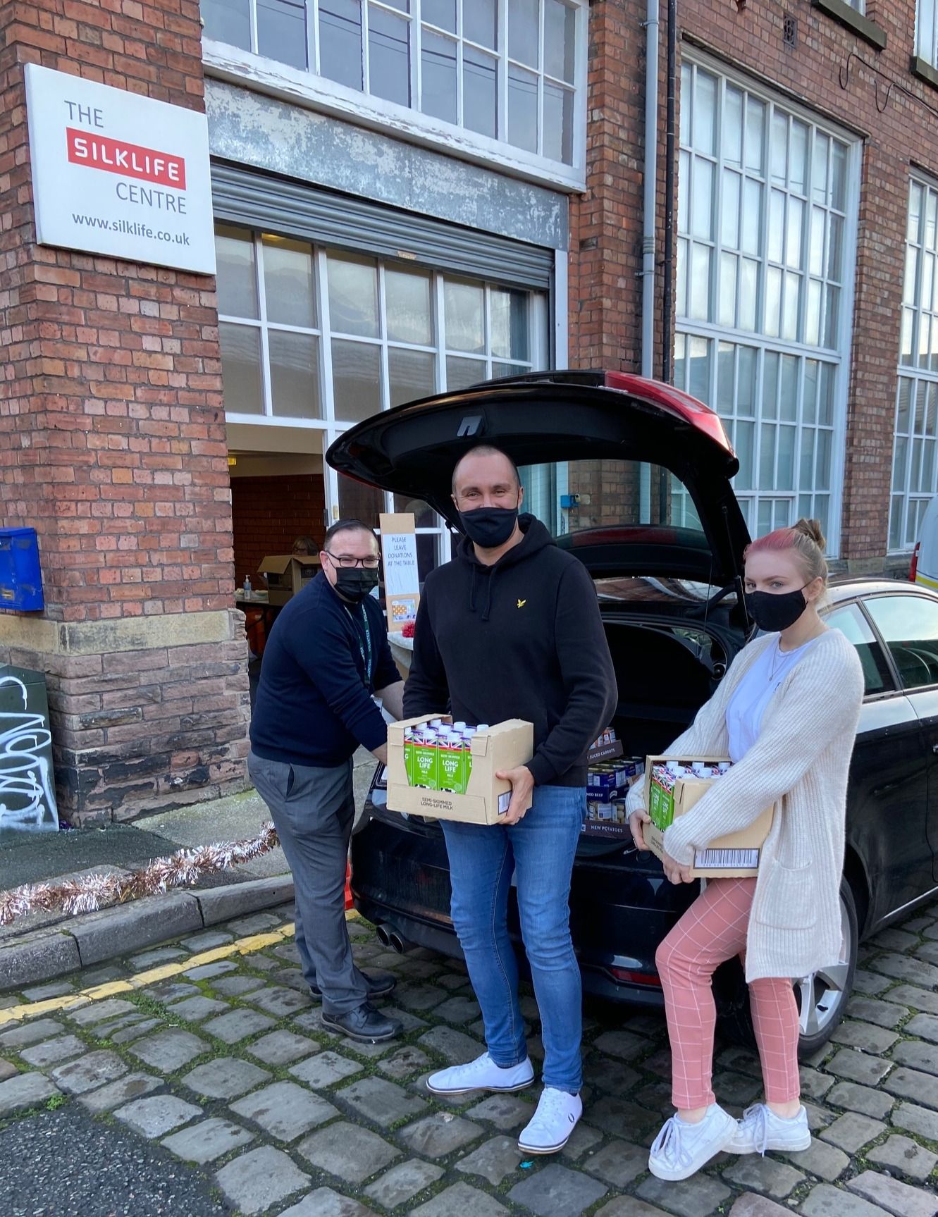 Weekly foodbank volunteering helps spread festive cheer