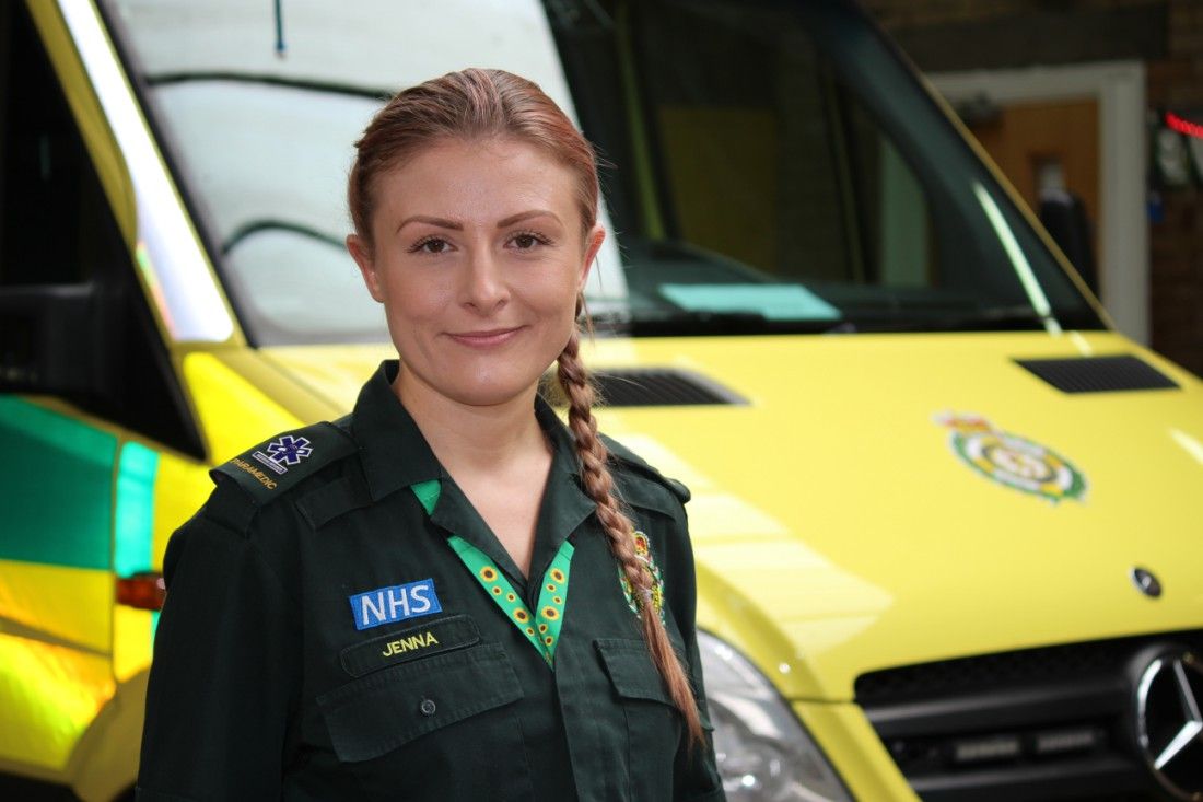 Kent paramedic develops badge to support hearing-impaired staff