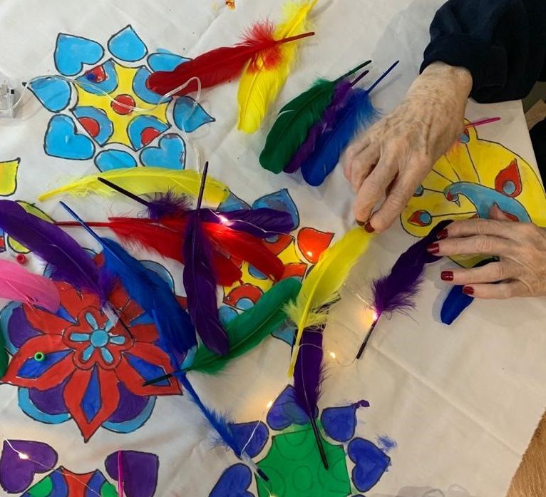 Solihull care home residents enjoy celebrating Diwali Festival of Light
