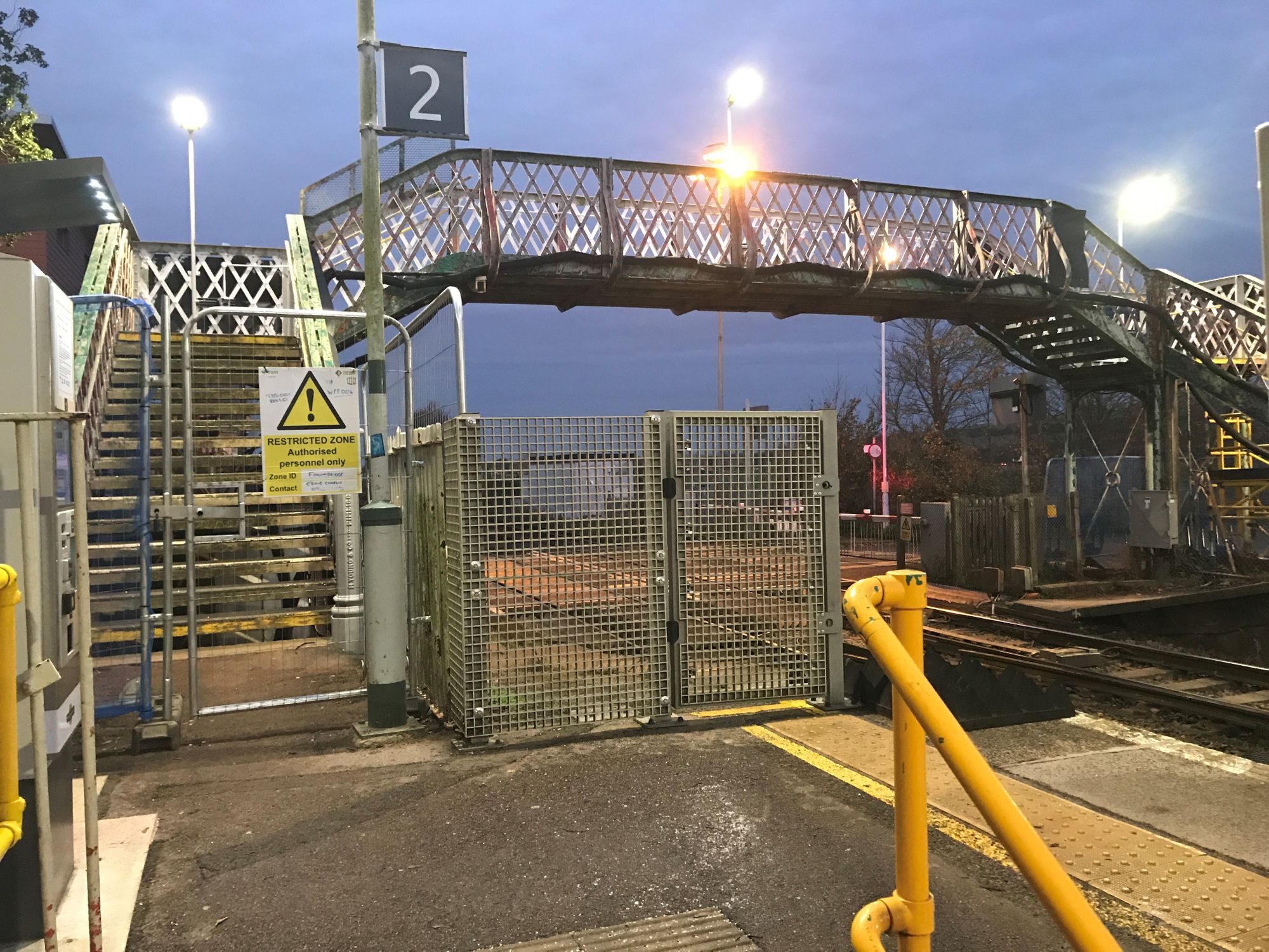 Goring-by-Sea footbridge undergoing major refurbishment