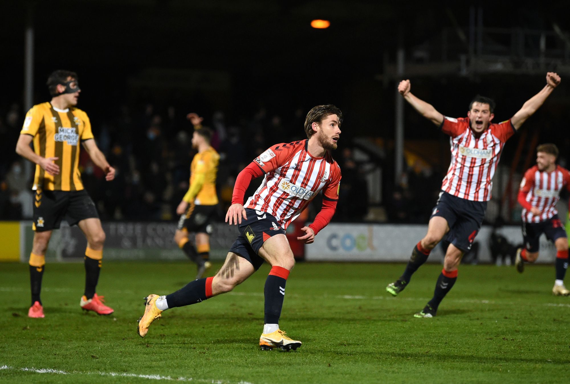 Cambridge United record back-to-back defeats for first time this season after loss to Oldham Athletic in League Two