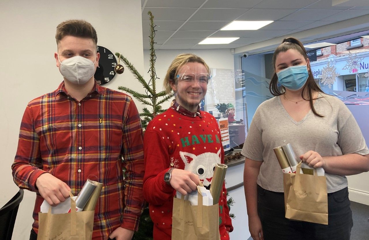 Christmas sparkle for care homes thanks to crafty volunteers