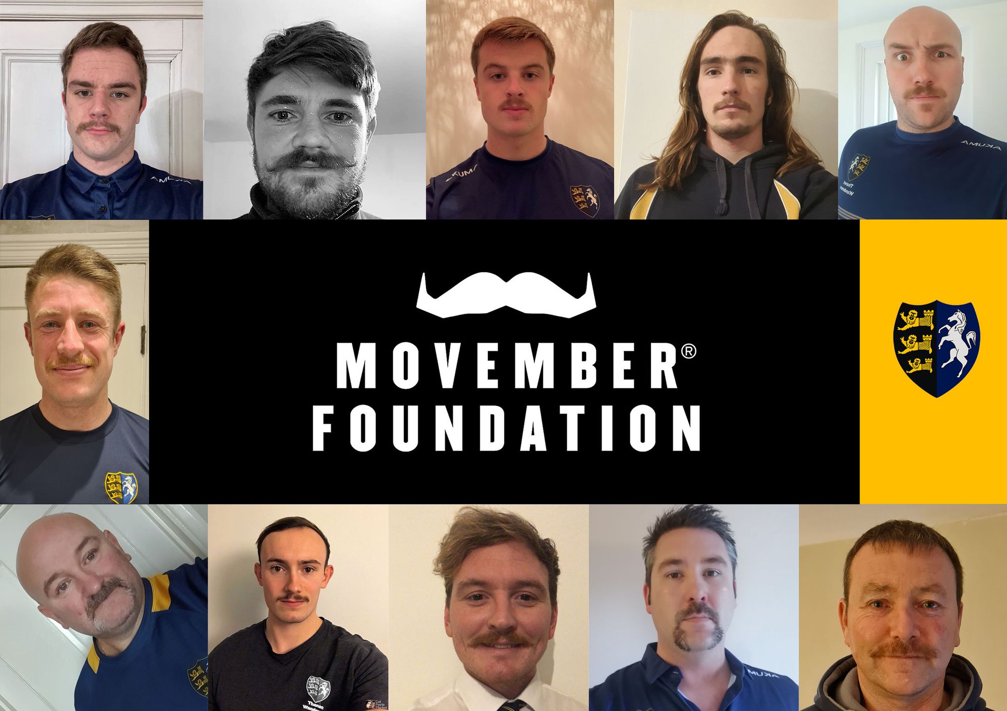 Thanet Wanderers' moustaches raise over £1,500 during Movember