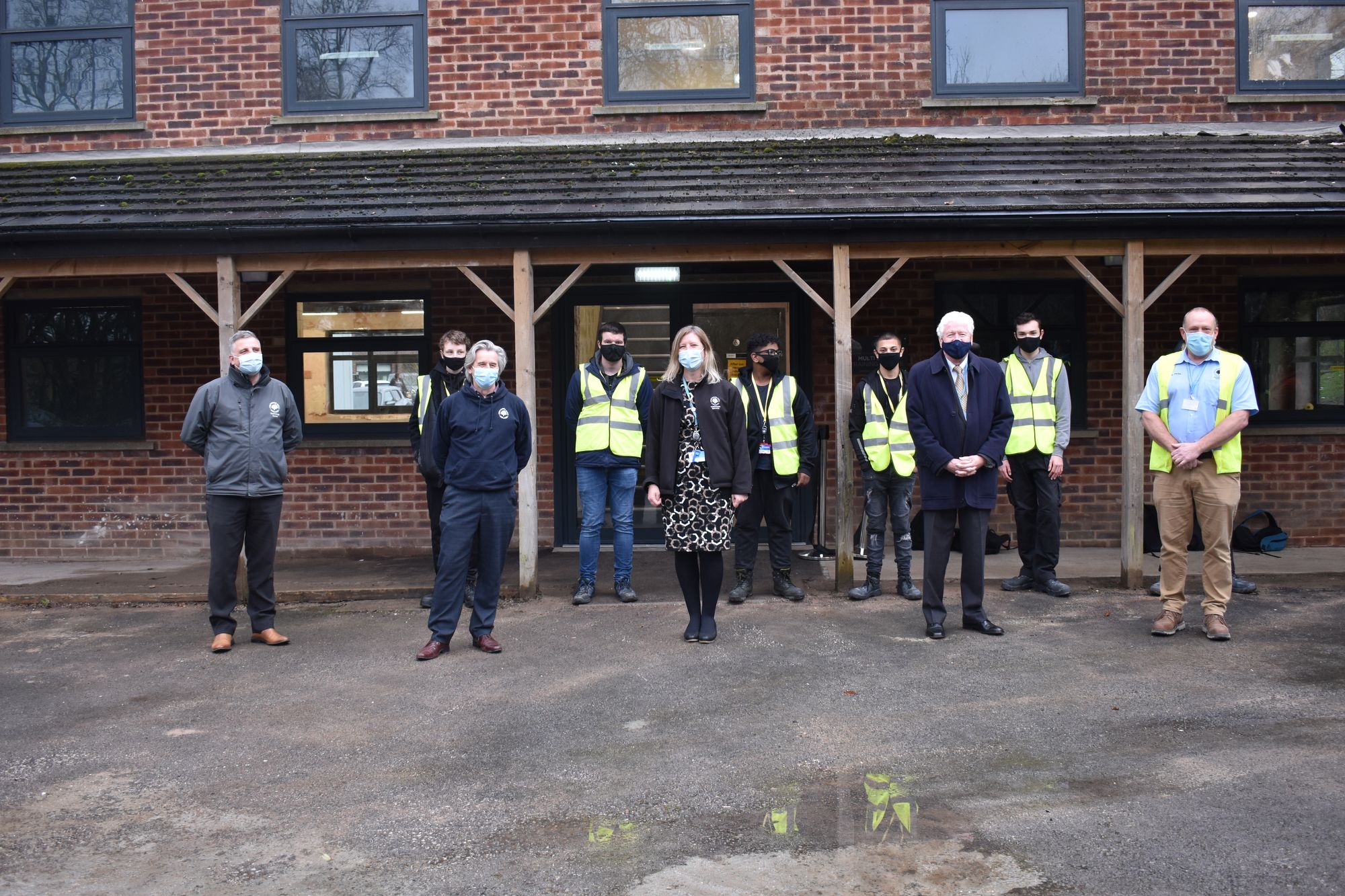 College unveils new training centre with special cutting of the ribbon