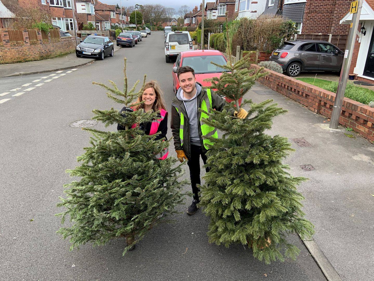 Recycle your Christmas tree and raise money for St Ann's Hospice