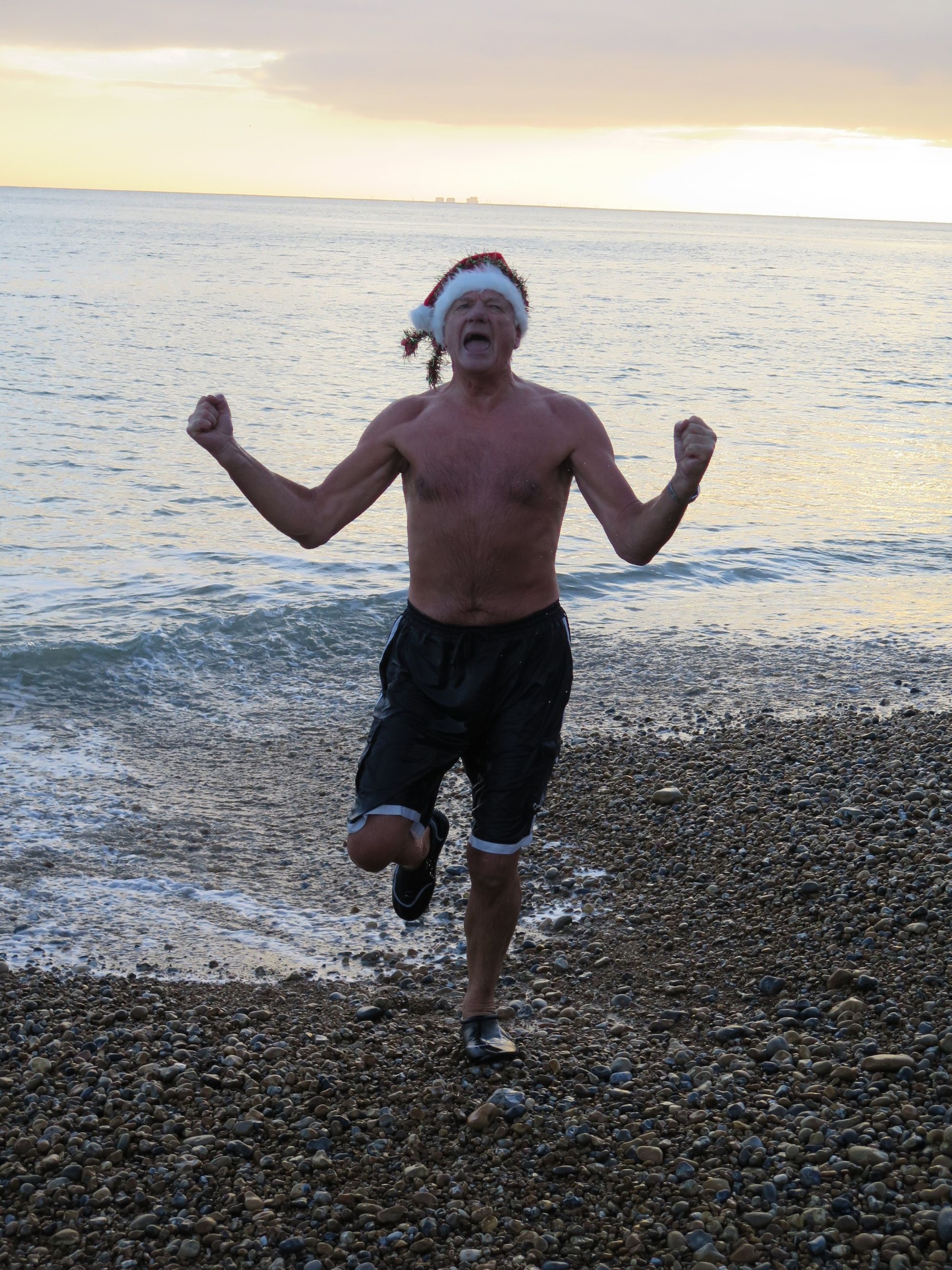 Folkestone man swims for one month in sea to raise funds for less fortunate