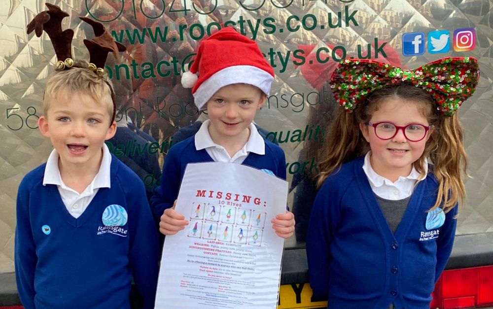 Quest to find missing elves in festive trail around Ramsgate