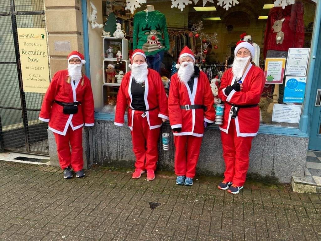 Santa Dashers raise over £2,000 for Rossendale Hospice