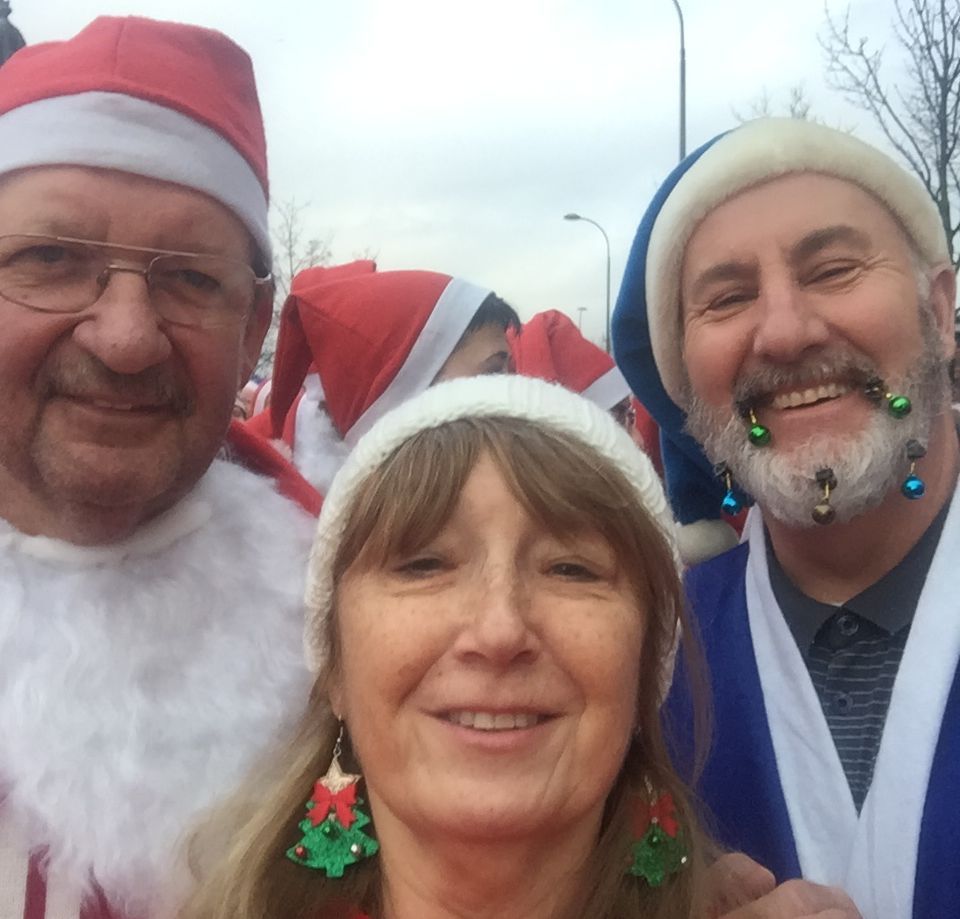 Support Stick 'n' Step at socially distanced Santa Dash 2020