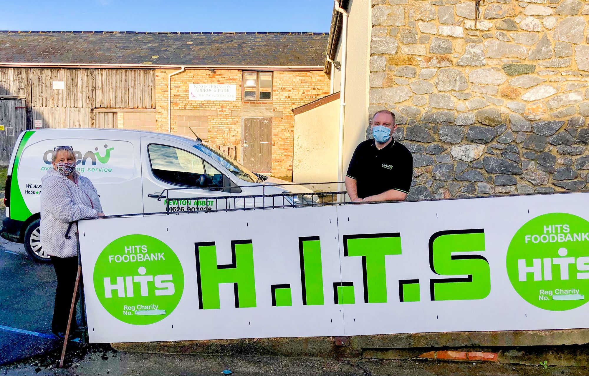 Oven cleaner Rob cooks up a cash surprise for Newton Abbot food bank