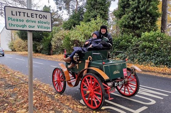 Stapleford couple take classic car for fundraising spin