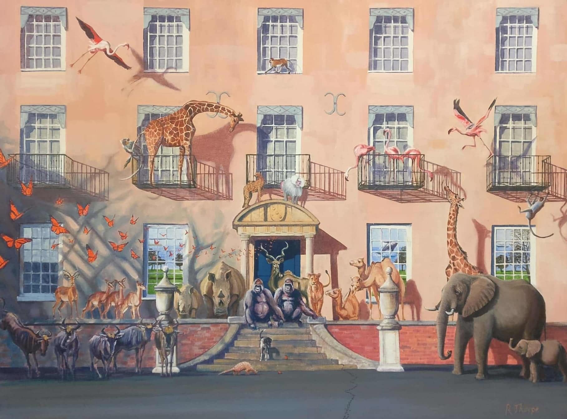 Torre Abbey 'wedding' marks the end of Torquay artist's amazing lockdown project