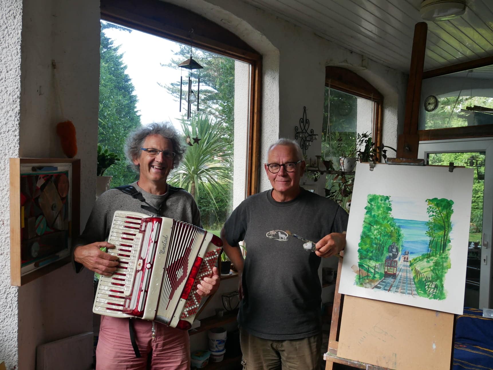 Gorillas in our midst thanks to Torquay artist and musician's lockdown project