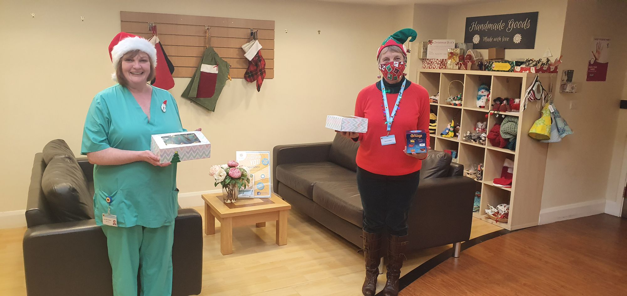 Support group celebrates in style with with festive afternoon teas