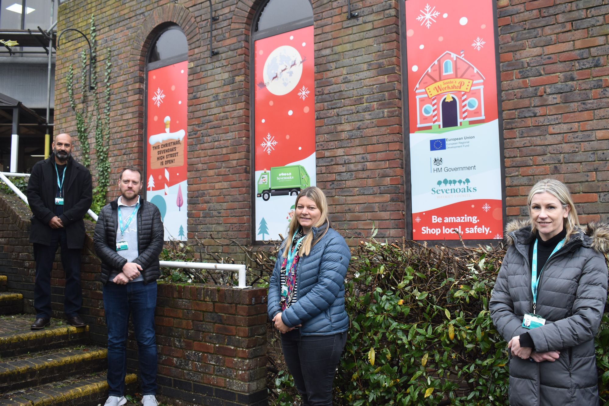 Sevenoaks town centre ambassadors help with safety on the High streets