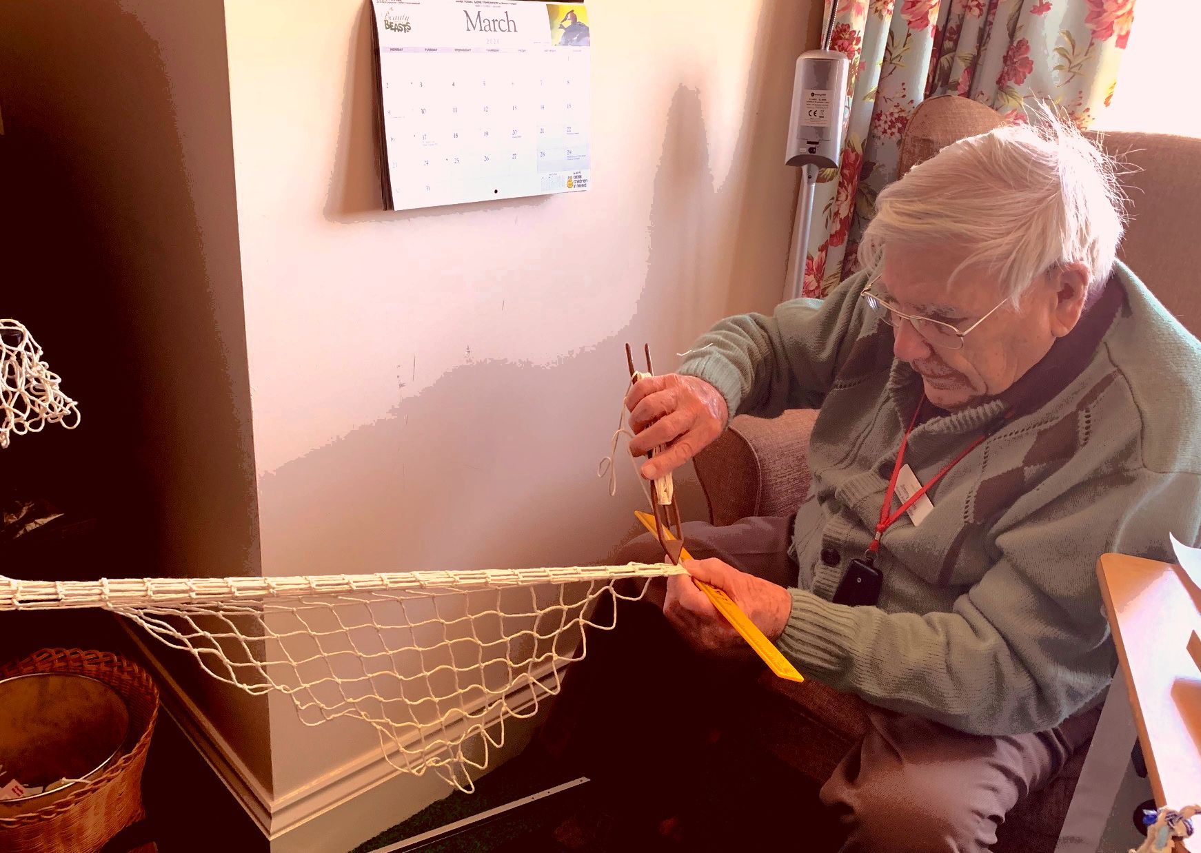 Wadhurst care home resident bags a new pastime