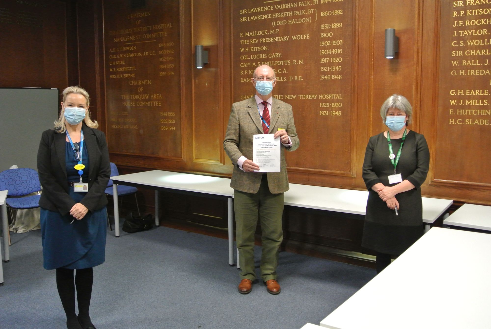 Commitment to carers in Torbay as new pledges are signed
