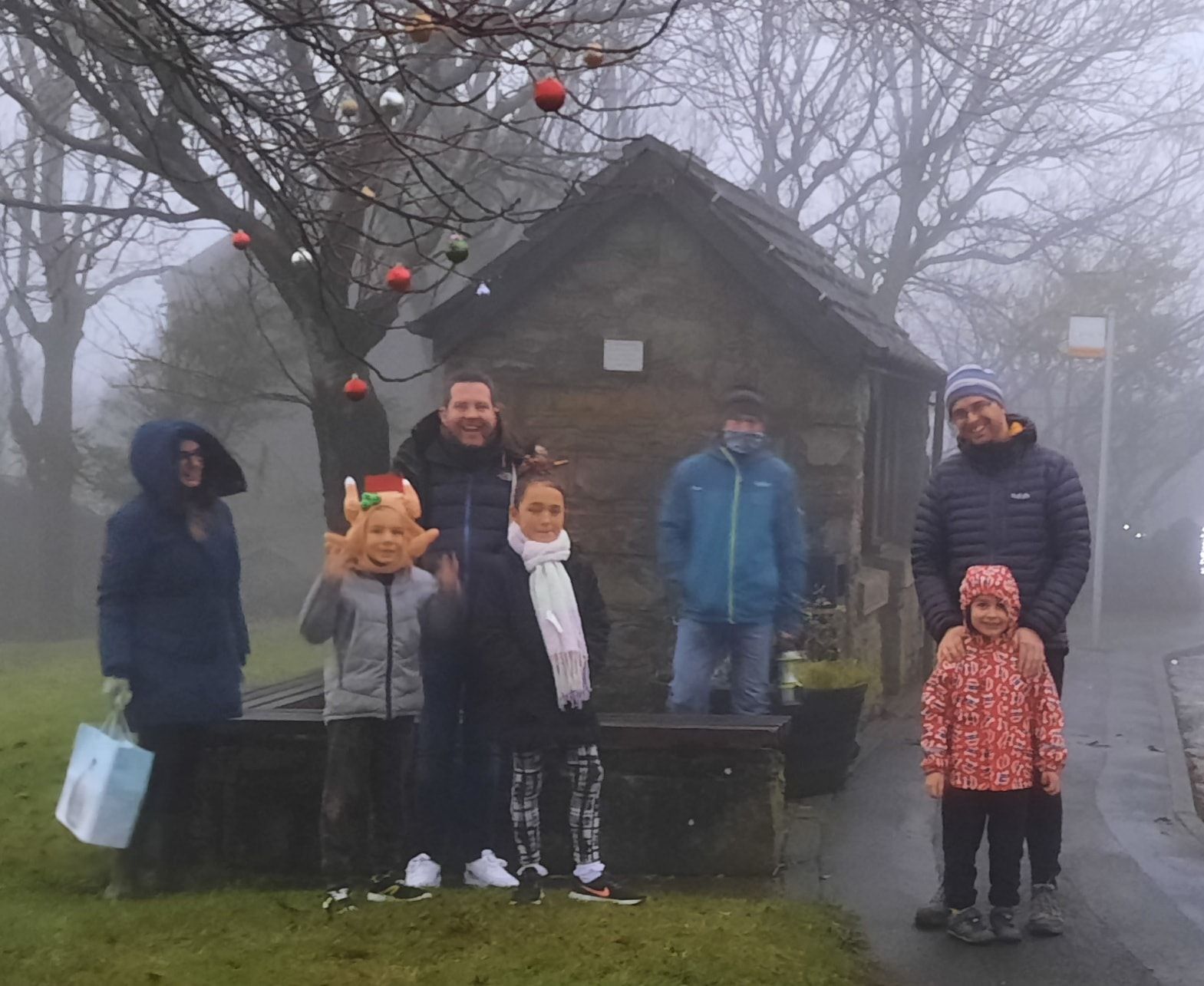 Turn Village hold socially distanced Christmas lights switch-on
