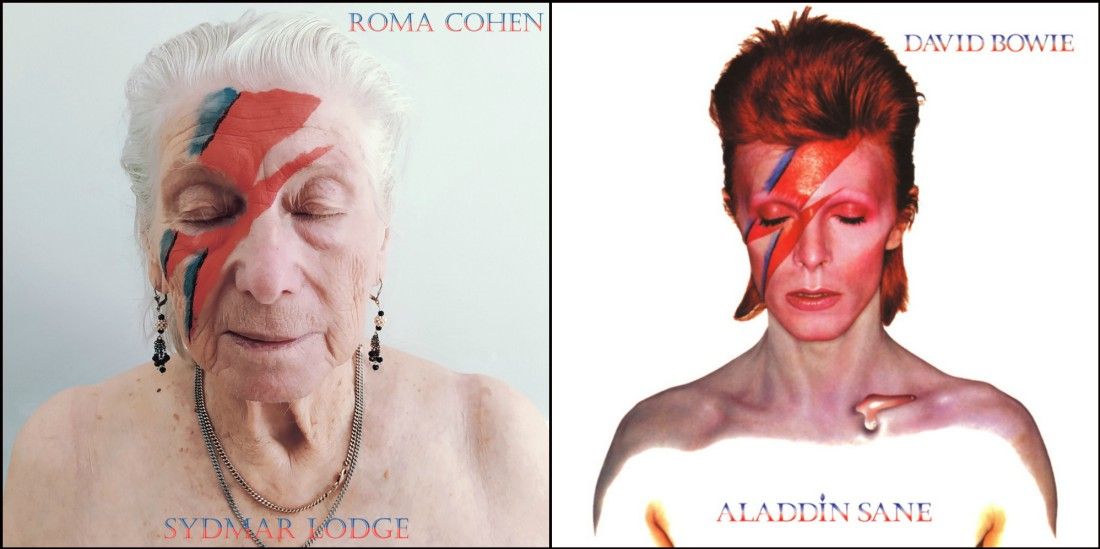London care home residents' recreations of classic album covers become charity calendar