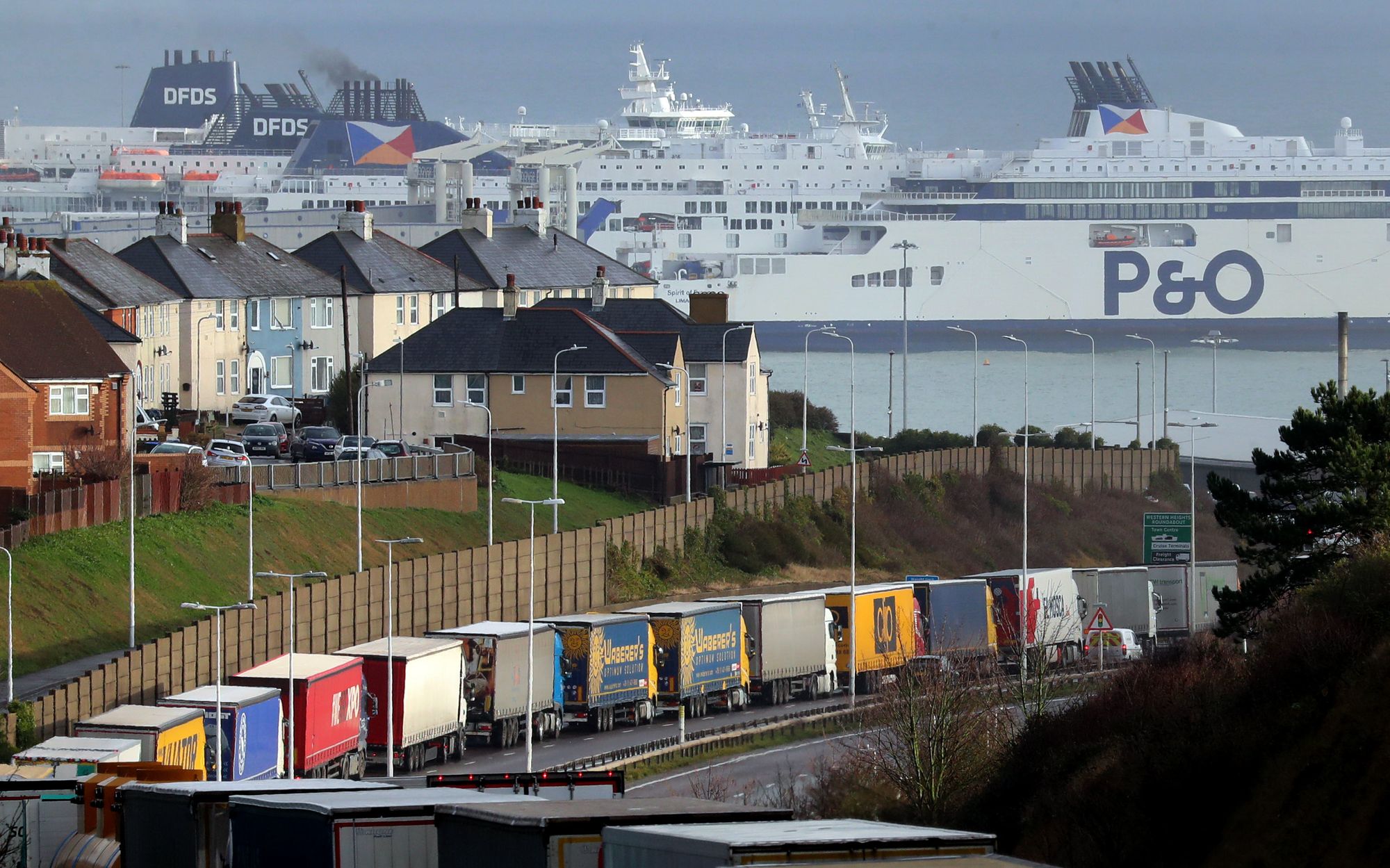Kent County Council will start clamping poorly parked freight lorries