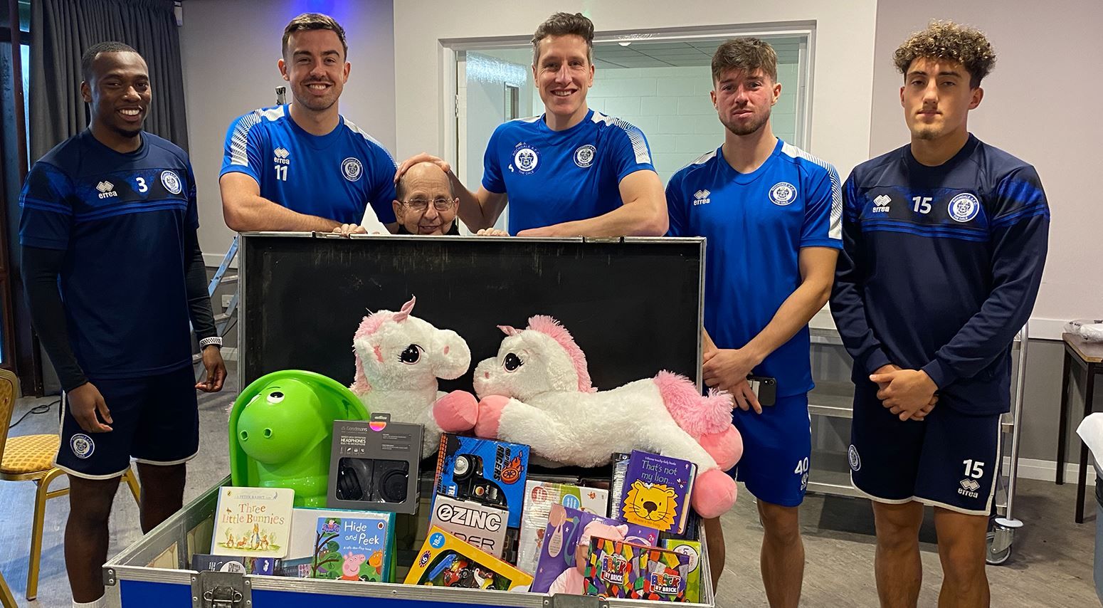 Rochdale AFC supports toy appeal