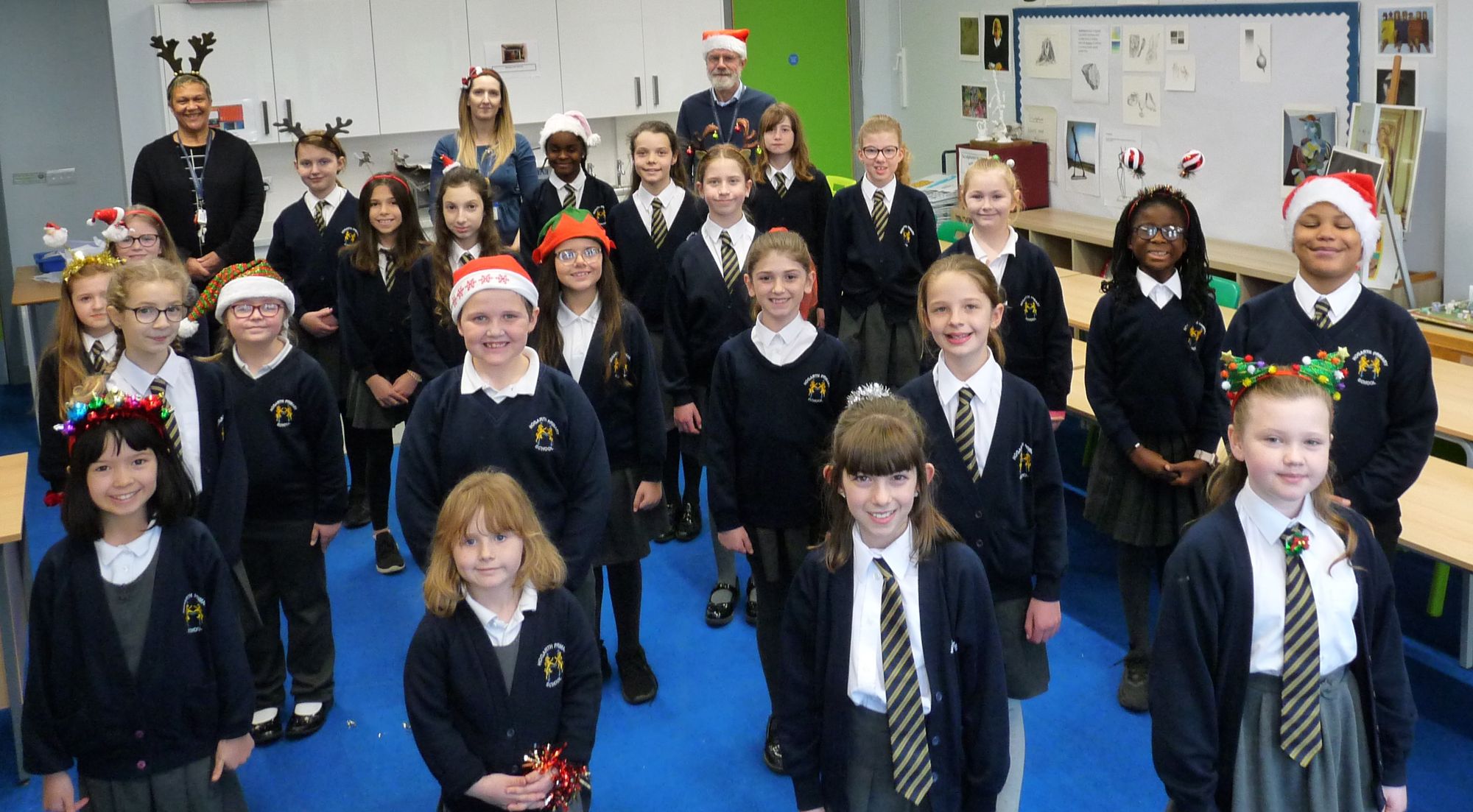 Brentwood primary school eyes Christmas number one spot with new song