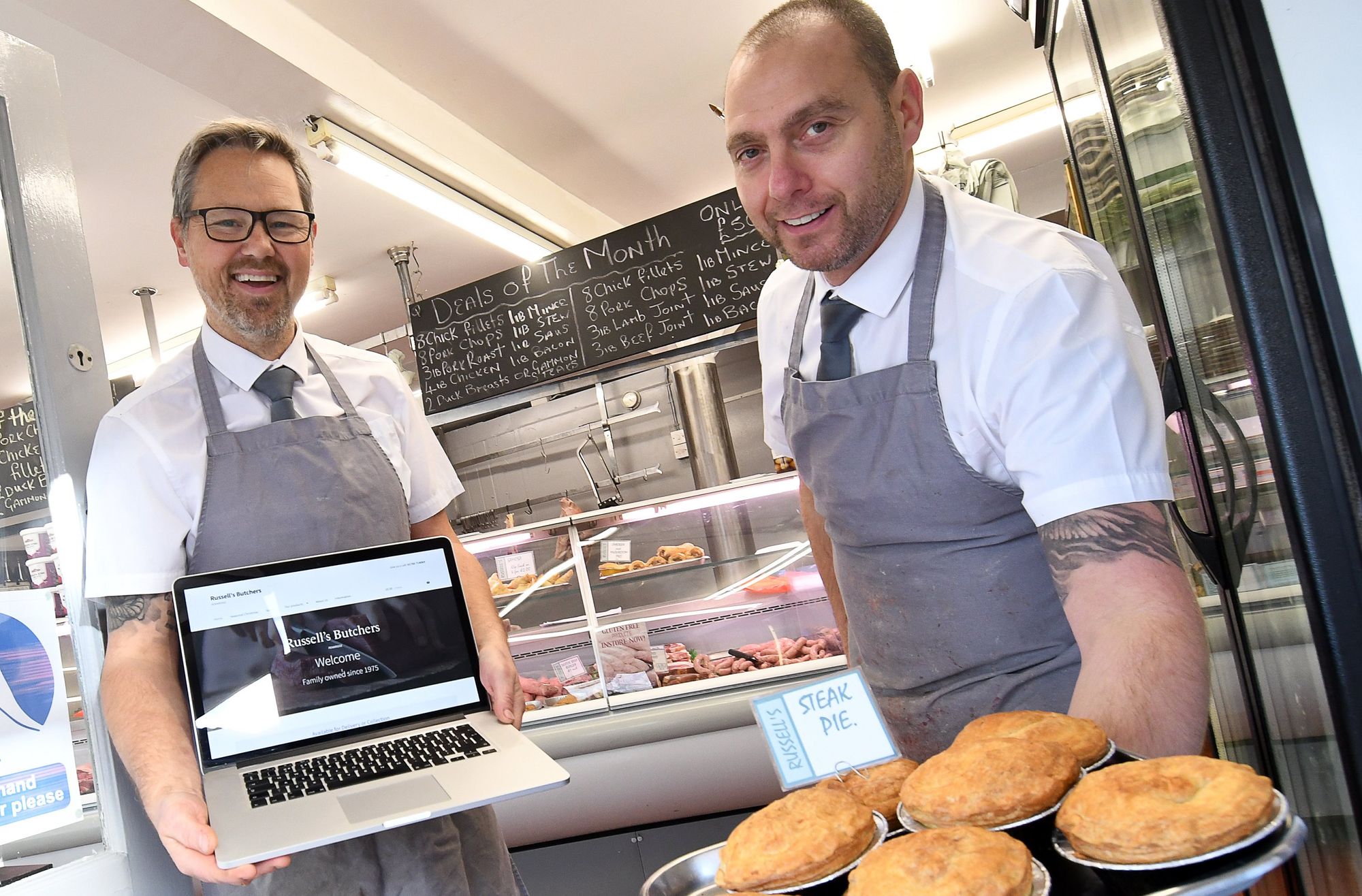 Penkridge butcher rapidly grows online orders