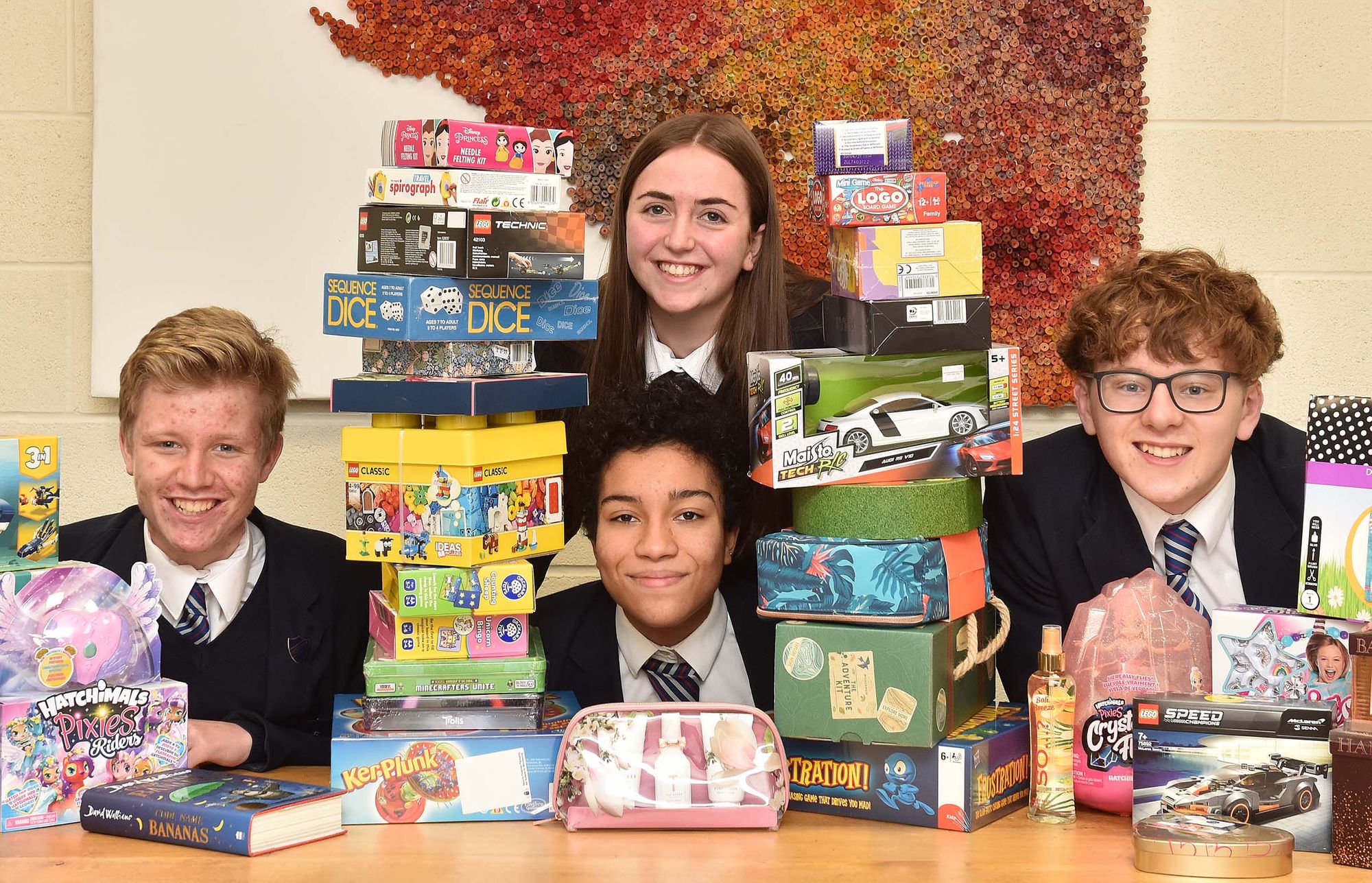 Macclesfield school donate Christmas presents to Manchester’s children charity