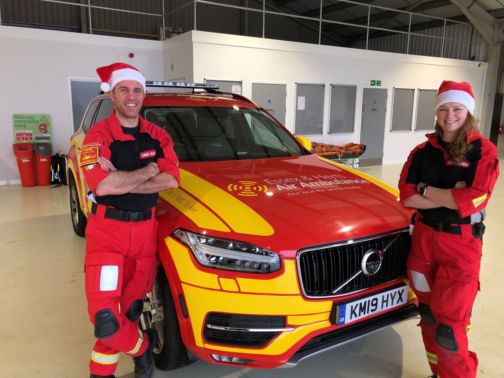 Essex & Herts Air Ambulance thanks supporters with a very special Christmas event