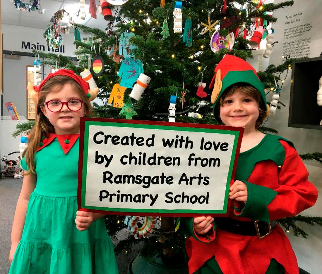 Thanet pupils bring Christmas cheer to Viking Day Unit