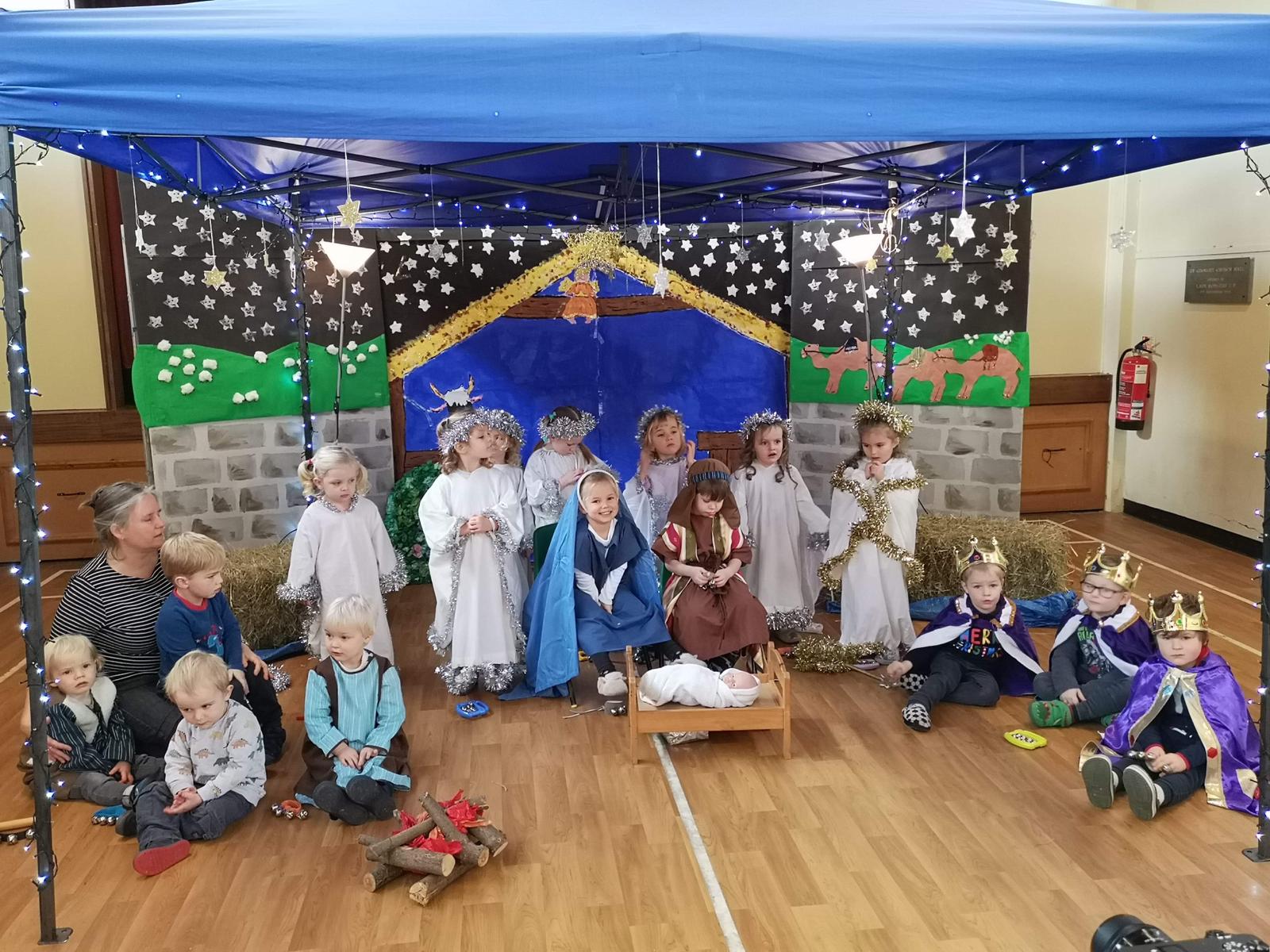 Weald pre-school say 'bah humbug' to Covid