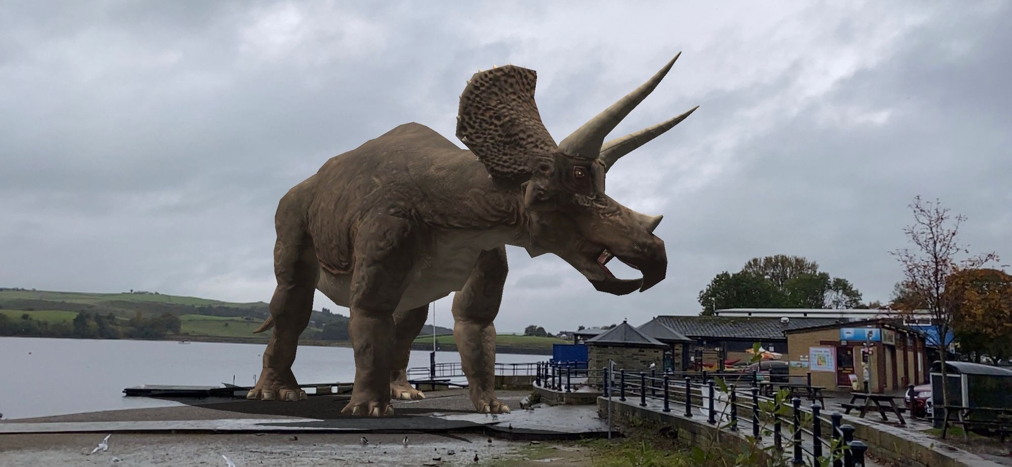 Walking app helps families discover zombies and dinosaurs in Hollingworth Lake and Country Park