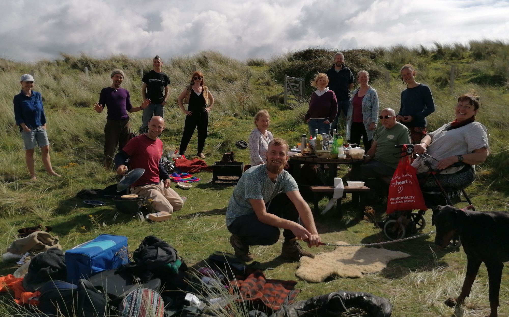 Machynlleth support group host virtual winter solstice party