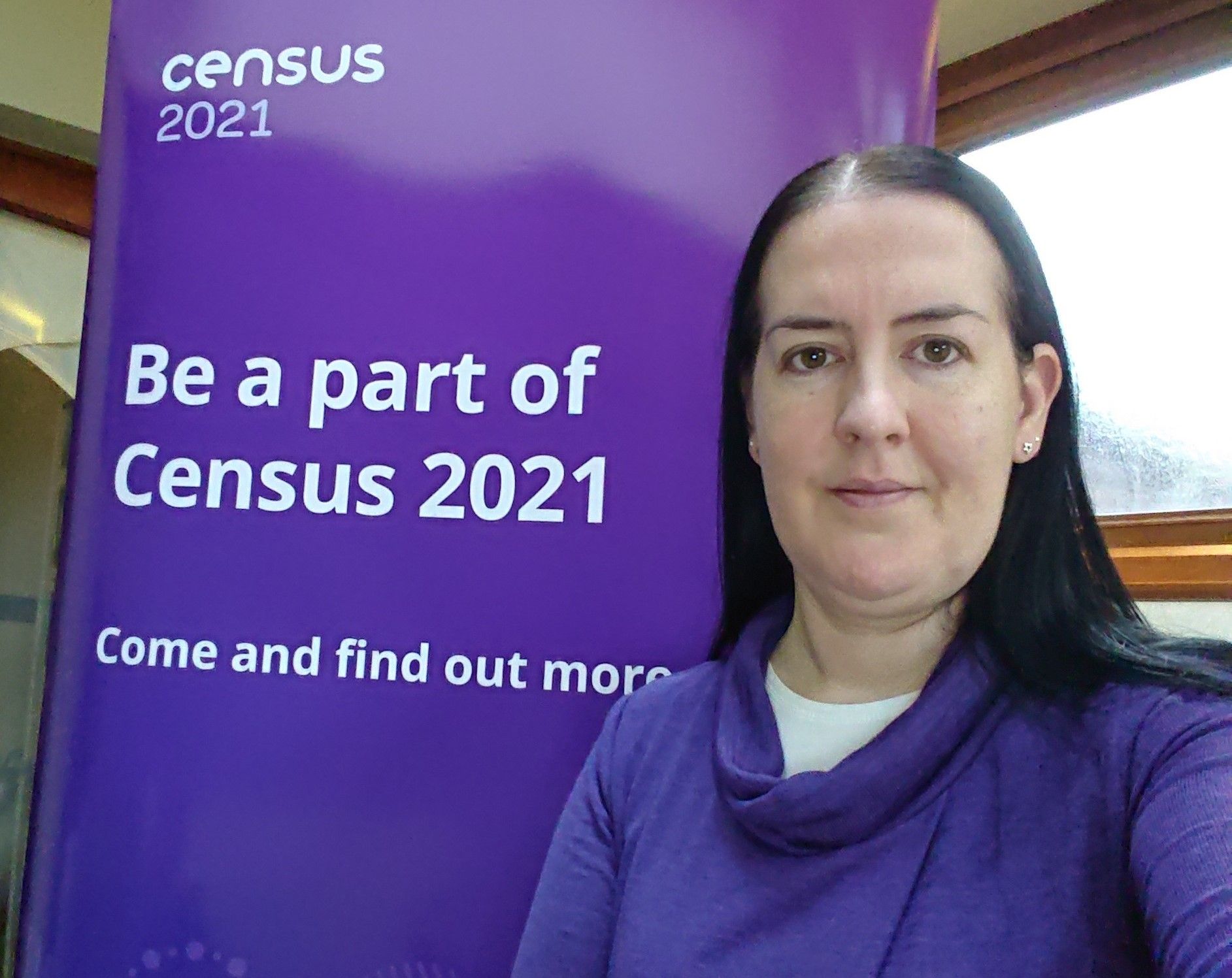 Claire helping us get key Census survey right