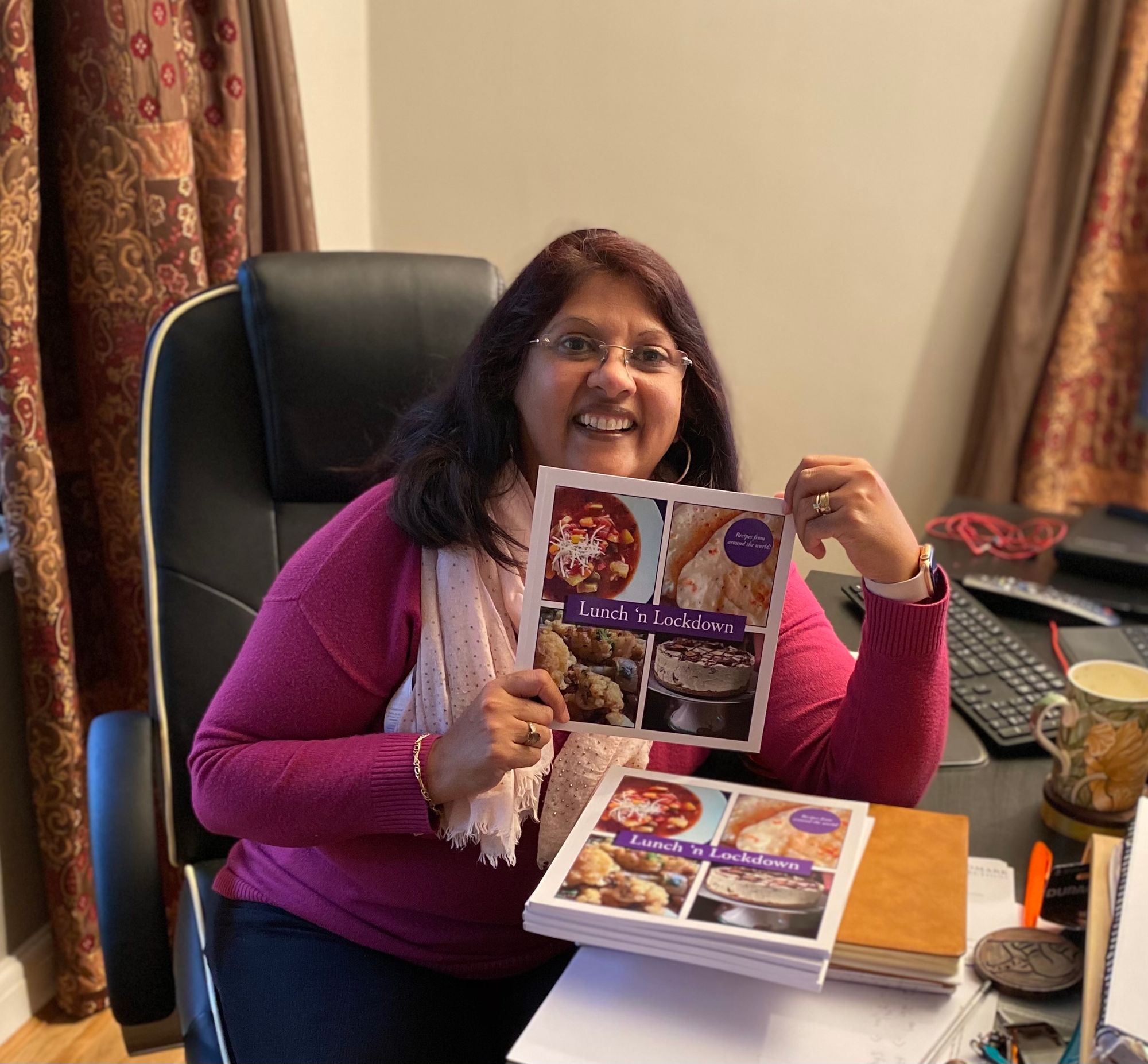 Lockdown cookbook from Stafford will help raise money for charity