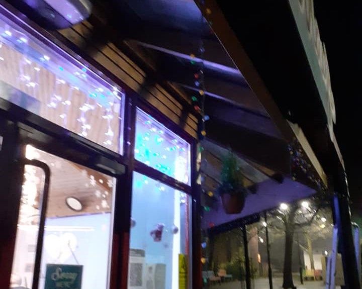 Cafe staff 'devastated' after yobs tear down Christmas tree