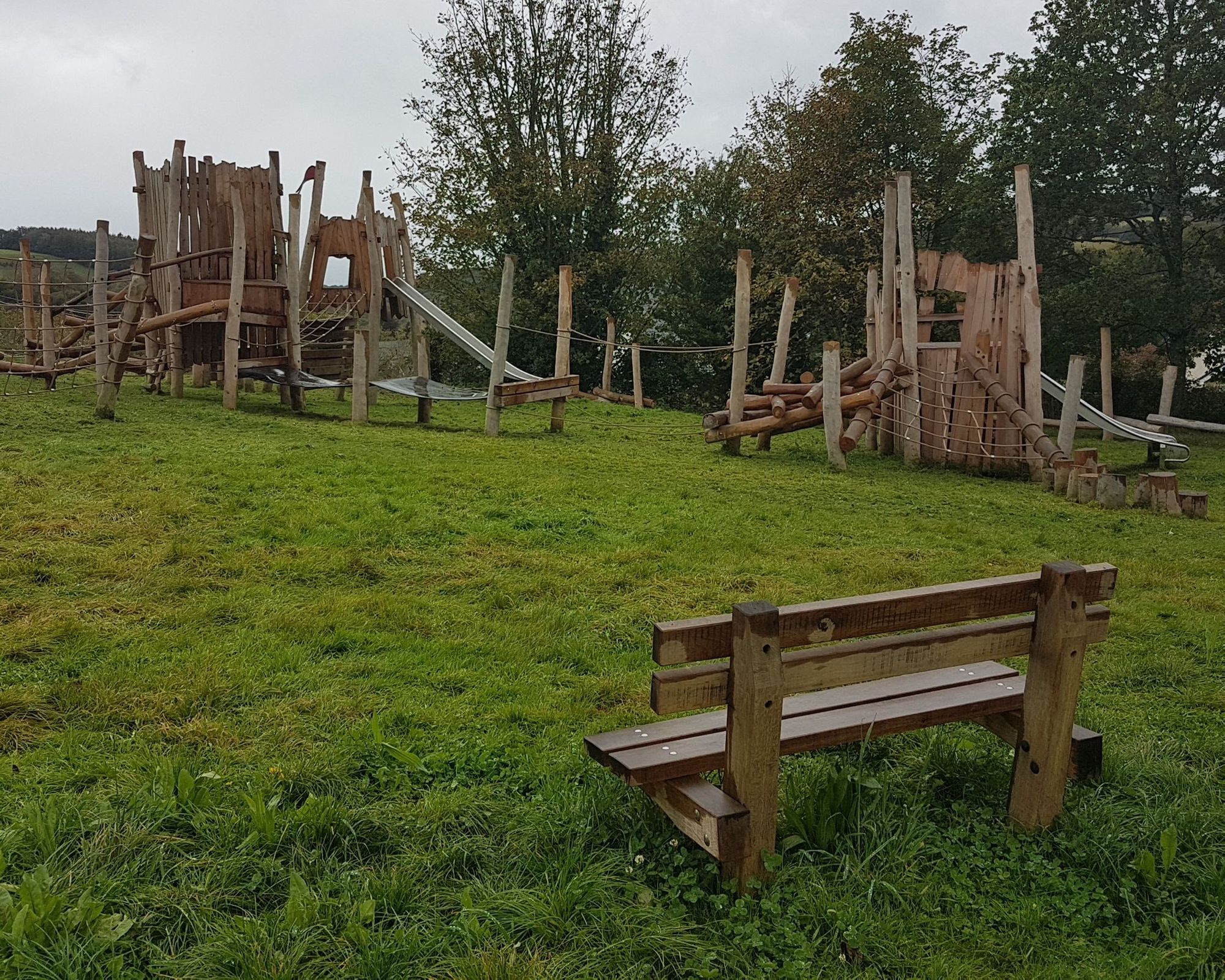 Bampton dads' dream comes true to open brand new play area