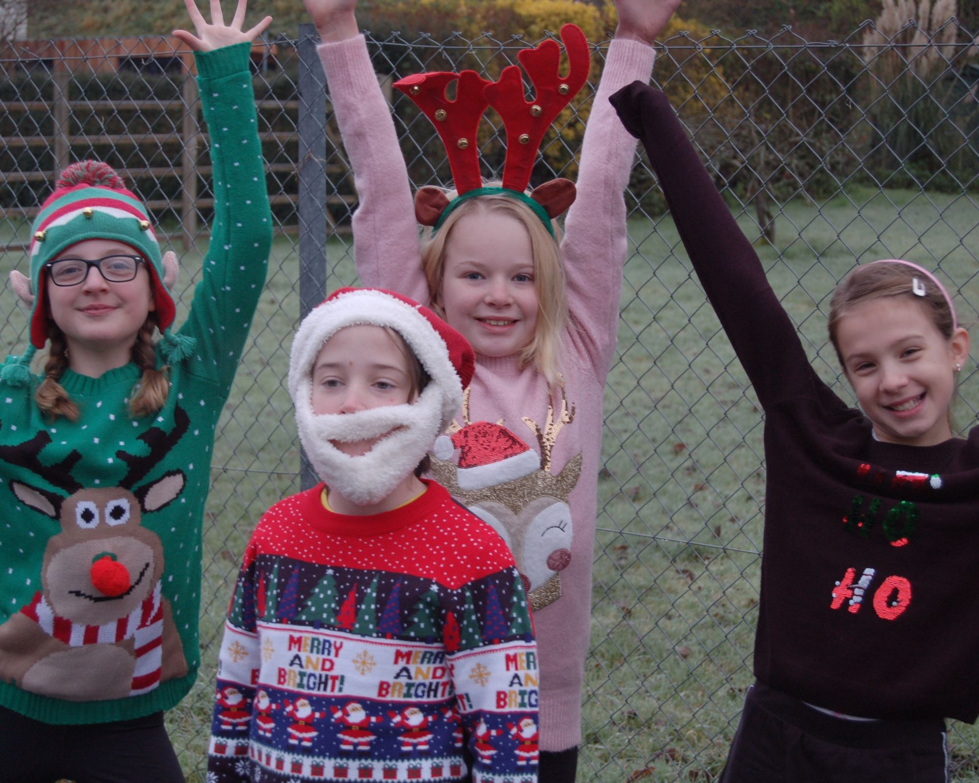 Bolham pupils get festive with nativity and Christmas lunch