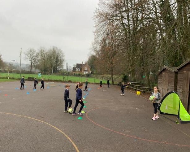 Tiverton pupils keep running for Golden Mile Challenge