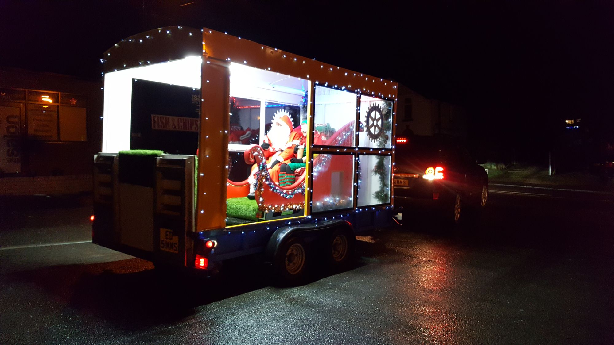 Santa and his sleigh to go on tour in Leek