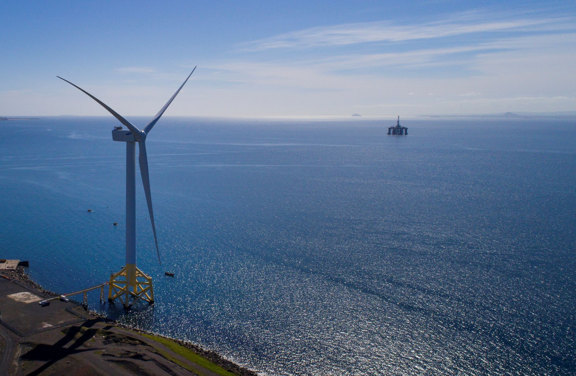 New drone technology to be developed to inspect floating offshore wind turbines