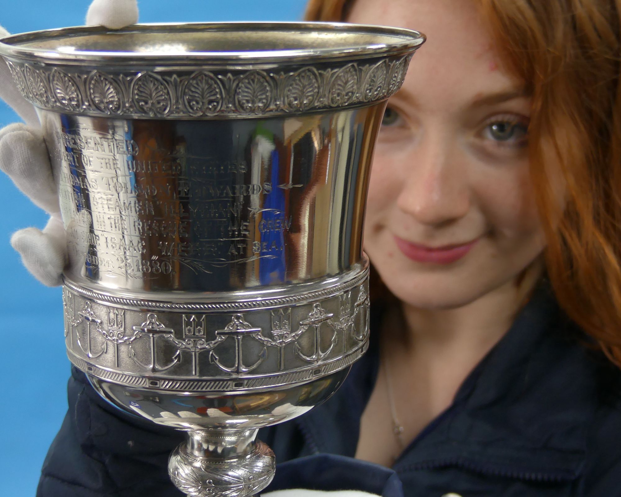 Former US President's cup found unearthed in Honiton house
