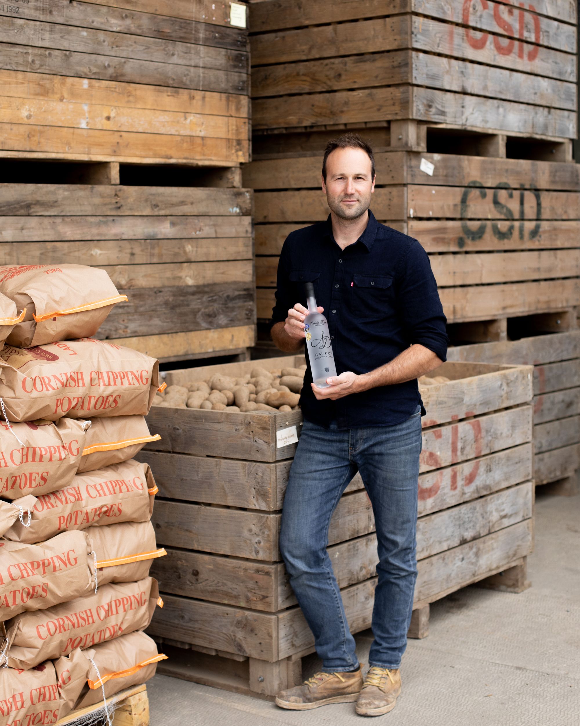 Vodka producer rebrands gin to reflect Cornish name