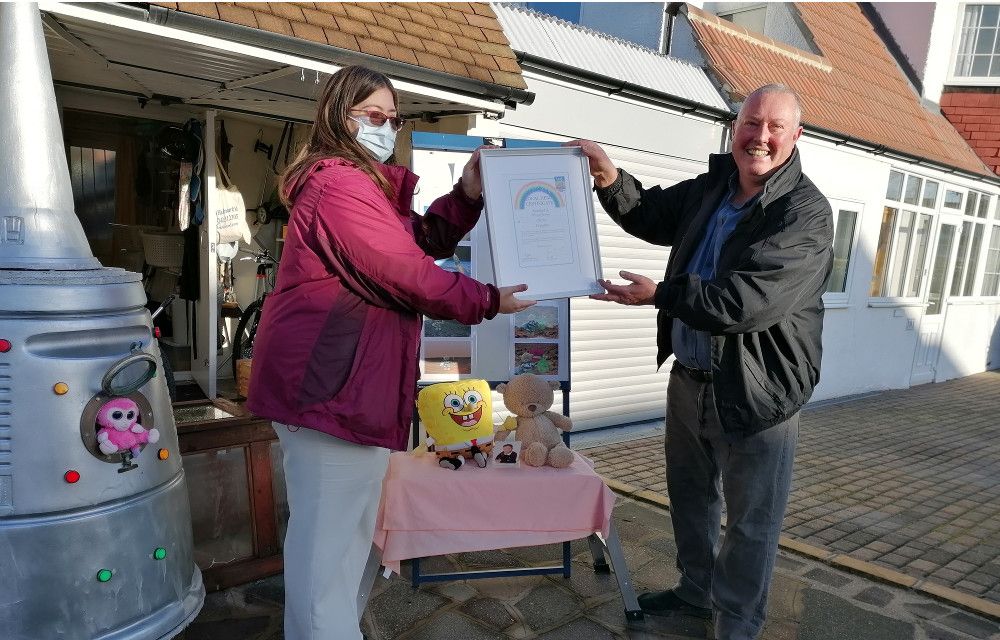 Madam Mayor visits local hero and bear scenes in Shirley