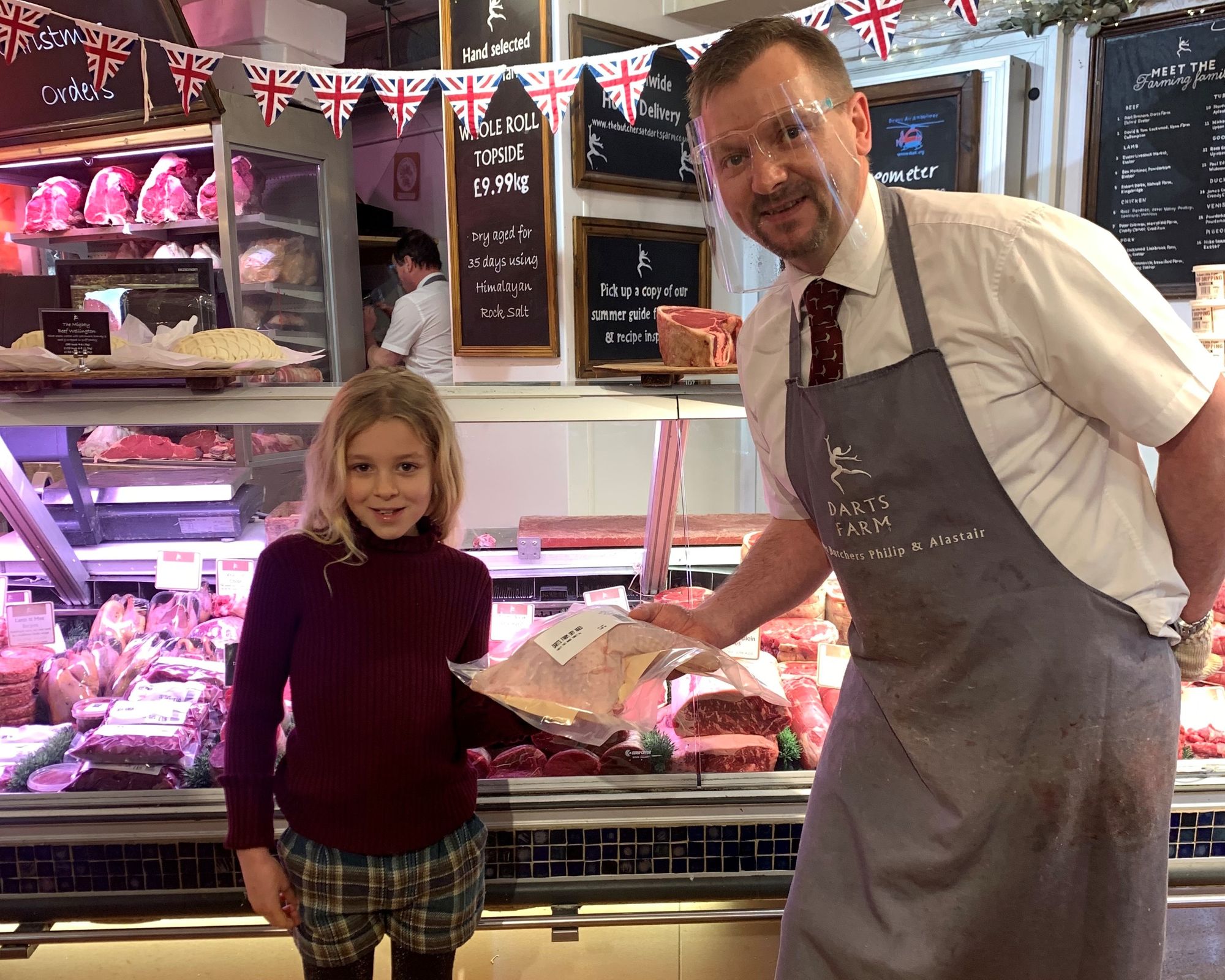 Sienna's homemade ceramic tiles help raise thousands for Exeter foodbank