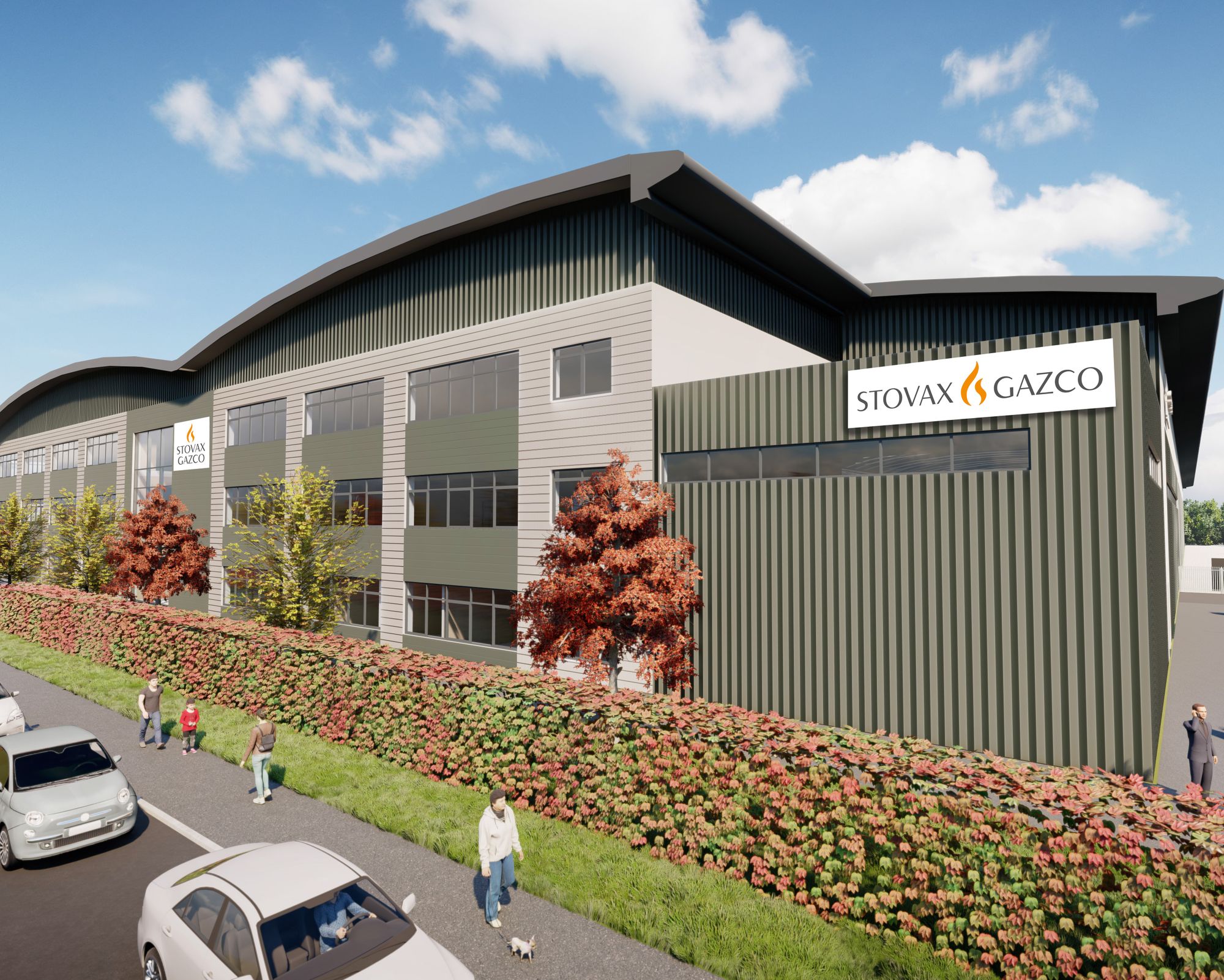 St. Modwen signs Stovax & Gazco, the UK’s largest stove and fireplace manufacturer