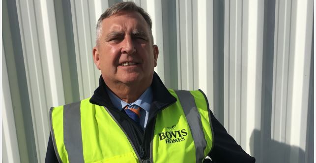 A building site manager in Haslington wins award for second year in a row