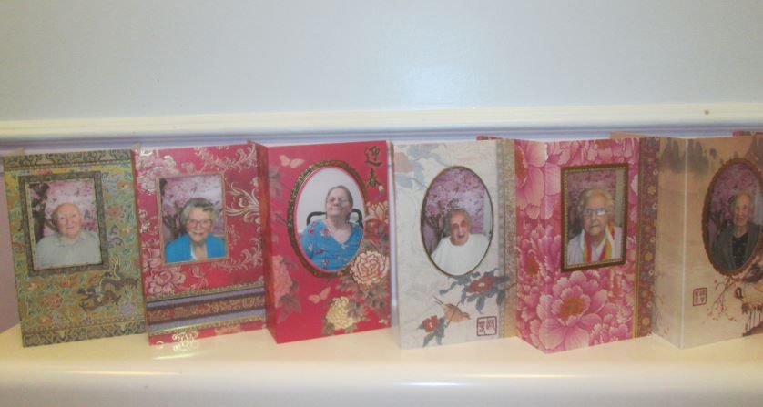 Leeds care home create personalised cards to send to loved ones